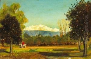 Mt. San Bernardino From My Door by Charles Walter Stetson
