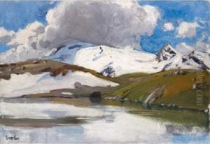 Hochgebirgslandschaft
Alpine Landscape by Martha Stettler