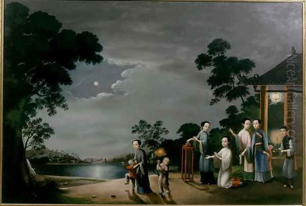 Mid-Autumn Moon Festival, c.1800 - view 1