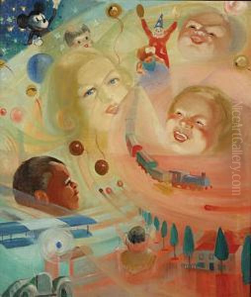 "reve D'enfant". - view 1