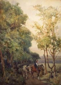 Heavy Horses By A River Heavy Horses By A River