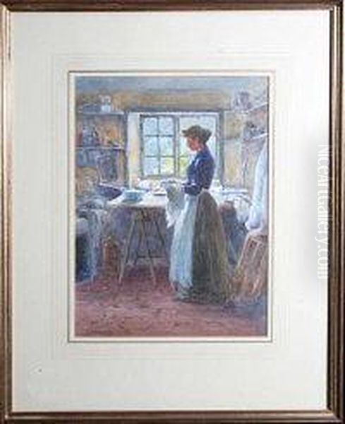 Young Woman In A Kitchen - view 1