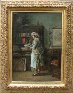 Jeune Fille A La Lecture