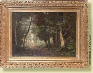 Chemin En Foret by Rene Stevens