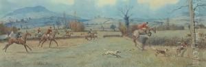The Monmouthshire Hounds by Frank Algernon Stewart