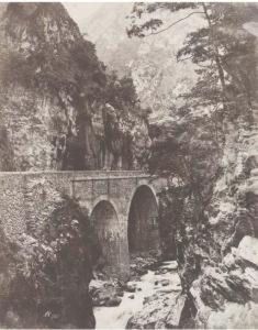 Gorge De La Nouvelle Route Des Eaux-chaudes; Sauveterre. Basses-pyrenees by John Stewart