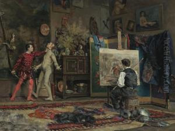 In The Artist's Studio - view 1