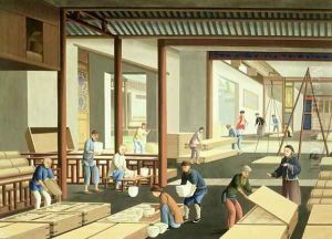 Manufacture of Porcelain by Anonymous Artist
