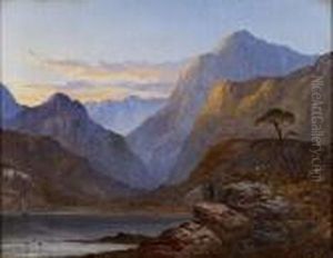 An Autumn Sunset In Glencoe