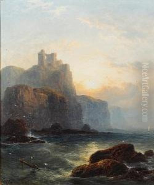 Wolf's Crag, Sunset - view 1