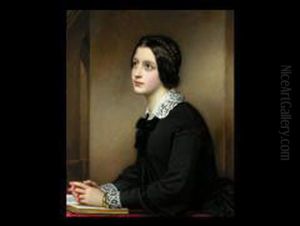 Portrait Der Maria Dietsch by Josef Karl Stieler