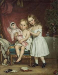 A Portrait Of Alice And Leontine Grafinen V.wittgenstein