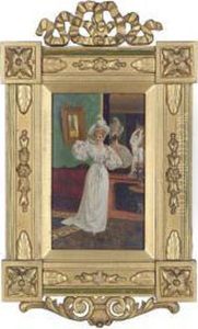 The Lady In White by Moritz Stifter