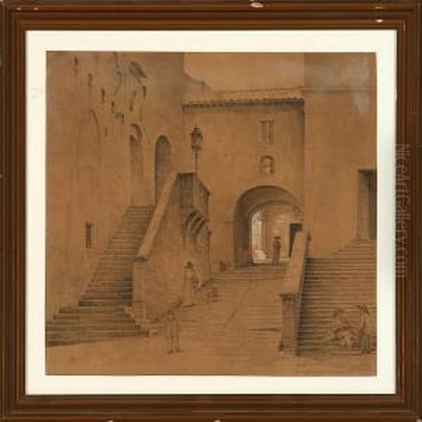 Italian Street Scene - view 1
