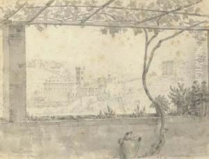 Signe, Inscrit Et Date 'h.s. Perugia Juni 1851.'