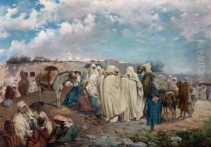 Scene De Marche A Marrakech