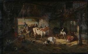 Terugkeer Naar De Stal by Jan Baptiste, Jan Stobbaerts