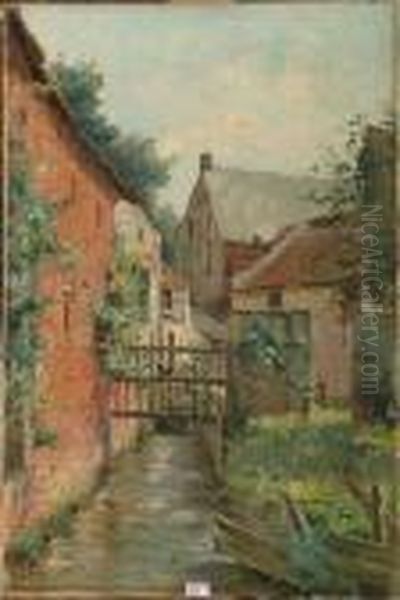 Coin De Village Au Ruisseau - view 1