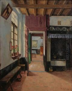 Kempisch Interieur by Pieter Stobbaerts