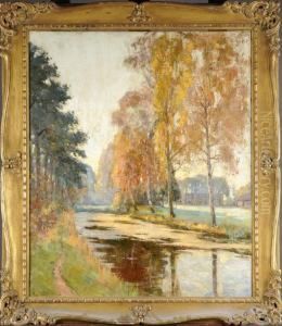 Riviere En Automne by Pieter Stobbaerts