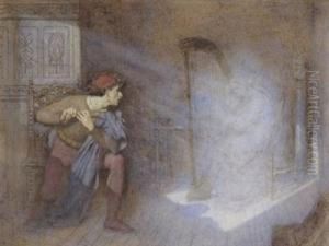 Theodor Korner's Harp by Henry John Stock