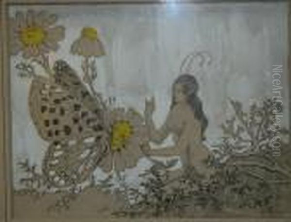 Fairy And Butterfly - view 1