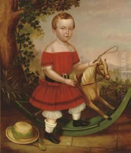 Portrait Of Edmund Seely by Joseph Whiting Stock