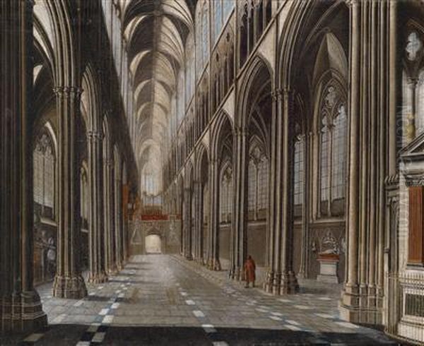 Gothic Church Interior - view 1