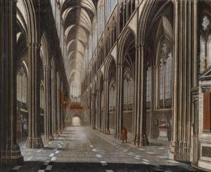 Gothic Church Interior