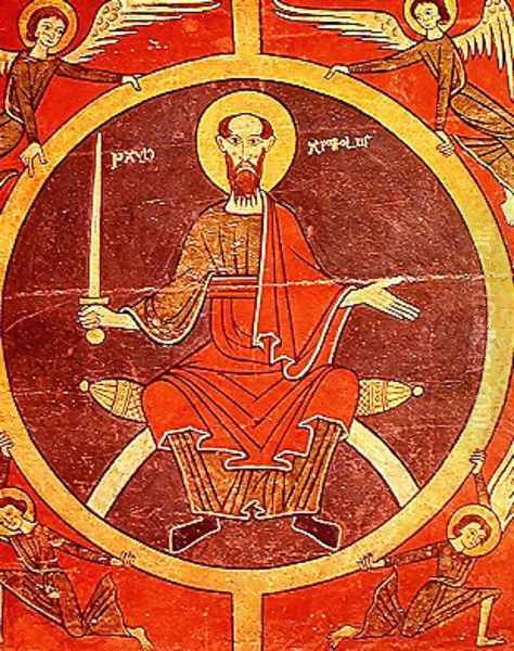 Side panel from an altarpiece dedicated to St. Paul, c.1200 - view 1