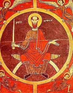 Side panel from an altarpiece dedicated to St. Paul, c.1200 by Anonymous Artist
