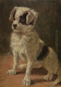 Hundeportrat by Minna Stocks