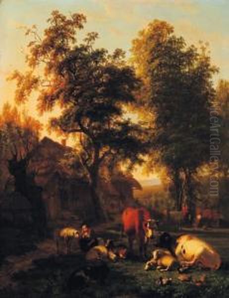Scene De Paturage - view 1