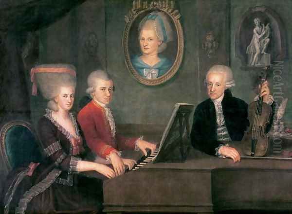 Portrait of Leopold Mozart (2) - view 1
