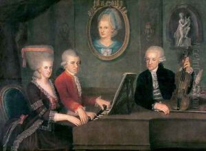 Portrait of Leopold Mozart (2) by Anonymous Artist