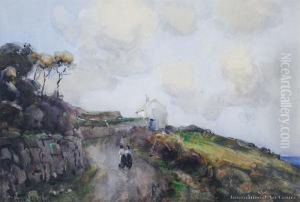 Fluers Hut, St Ives, Cornwall by Margaret Olrog Stoddart