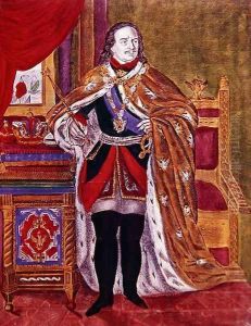 Tsar Peter the Great 1672-1725, 1845 by Anonymous Artist