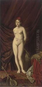 A Turkish Concubine by Alois Stoff