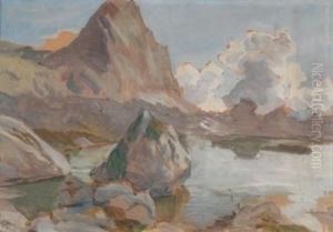 Triglavsee by Ernst Stohr