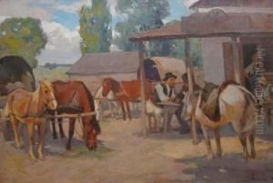 Popas La Han by Dumitrescu Stoica
