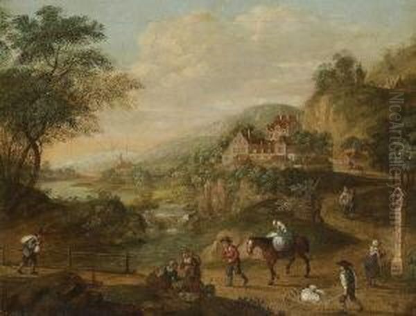 Flusslandschaft - view 1