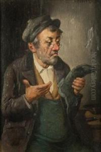 A Shoemaker by Carl Siegfried Stoitzner