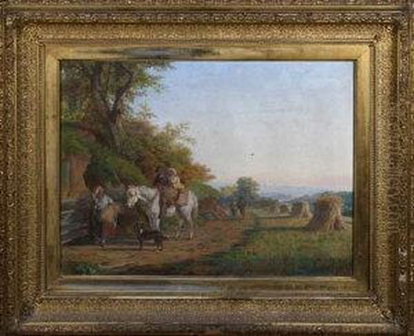 Harvest Time: The Day's Work Done - view 1