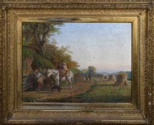 Harvest Time: The Day's Work Done by James Stokeld