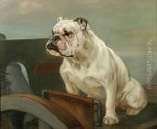 English Bulldog At The Defenses - view 1