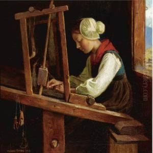 The Weaver by Marianne Stokes