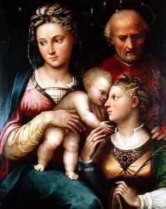 The Mystic Marriage of St. Catherine by Anonymous Artist
