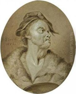 A Portrait Of The Painter Frans Floris (1519/20-1570), Bust Length by Jan Stolker