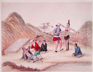 Methods of punishing criminals in China by Anonymous Artist