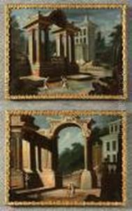 Capricci Architettonici Con Personaggi by Antonio, Tonino Stom